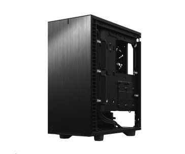 FRACTAL DESIGN skříň Define 7 Compact Black TG light, USB 3.1 Type-C, 2x USB 3.0, bez zdroje, mATX