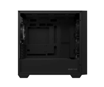 ASUS case A21 PLUS, Mini Tower, průhledná bočnice, 4x 120mm ARGB Fan, černá