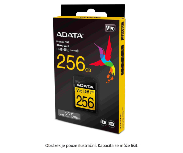 ADATA SDXC karta 64GB UHS-I U3 Class 10, Premier One (R: 290MB / W: 260MB)