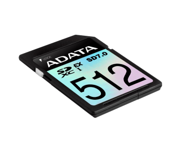 ADATA SDXC karta 512GB Express, PCIe Gen3, UHS-I, C10, V30, (R:800/W:700 MB/s)