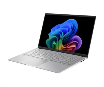 ASUS NTB Vivobook S 15 OLED (S5507QA-OLED001W), X1E 78 100, 15.6" 2880 x 1620, 32GB, 1TB SSD, Adreno, Win11 Home, Silver