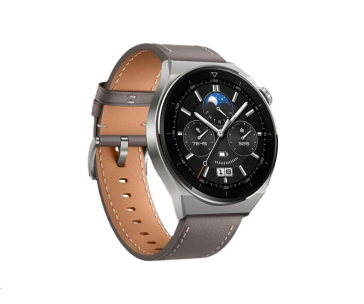 Huawei Watch GT3 Pro 46mm (Odin-B19V) Titan, šedá, EU