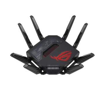 ASUS ROG Rapture GT-BE98 Gaming Router, WiFi 7, Dual 10G Ports, AURA RGB, AiMesh