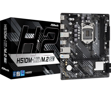 ASRock MB Sc LGA1200 H510M-H2/M.2 SE, Intel H470, 2xDDR4, 2xHDMI, mATX