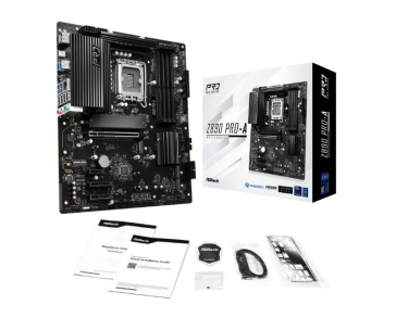 ASRock MB Sc LGA1851 Z890 PRO-A, Intel Z890, 4xDDR5, 1xDP, 1xHDMI, 1xThunderbolt, WI-FI