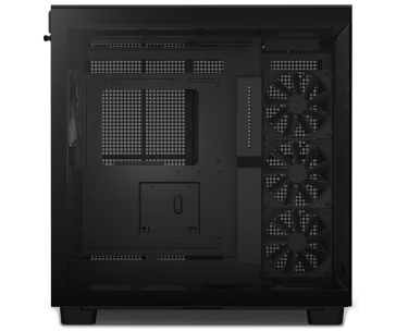 BAZAR - NZXT skříň H9 Flow dvoukomorová ATX / 4x120mm fan / až 10xfan / perforovaný top / proskl. bočnice, ROZBALENO