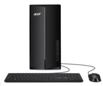 ACER PC Aspire TC-1785_EX, Core i5-14400F, 16GB, 1024GB M.2 SSD, Intel RTX 3050, W11, Black