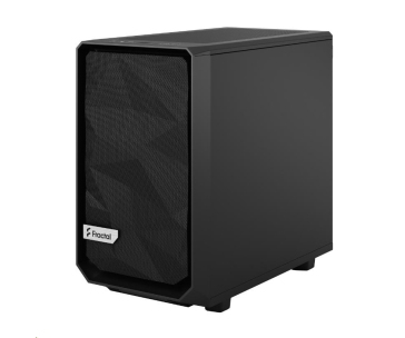 FRACTAL DESIGN skříň Meshify 2 Nano Black TG Dark Tint, USB 3.1 Type-C, 2x USB 3.0, bez zdroje, miniITX