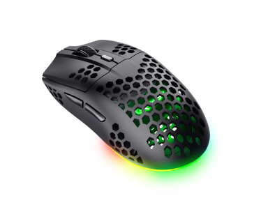 TRUST bezdrátová myš GXT 929 Helox Lightweight, RGB, Černá