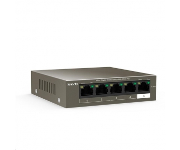 Tenda TEG1109P-8-102W - PoE AT Switch 102Watt, 9xRJ45 Switch s 8x 10/100/1000 Mbps PoE, Fanless, Kov