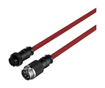 HyperX USB-C Coiled Cable Red-Black - Příslušenství ke klávesnici