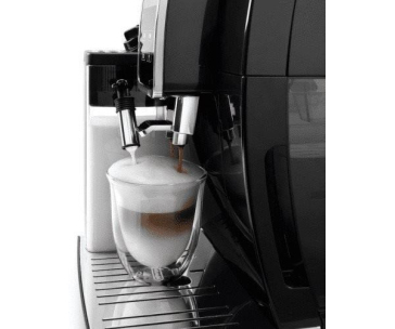 BAZAR - DeLonghi Dinamica ECAM 350.50.B automaticý kávovar, 15 bar, 1450 W, vestavěný mlýnek, mléčný systém - použito