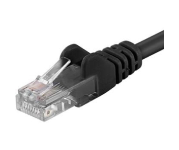 PremiumCord Patch kabel UTP RJ45-RJ45 CAT6 7m černá