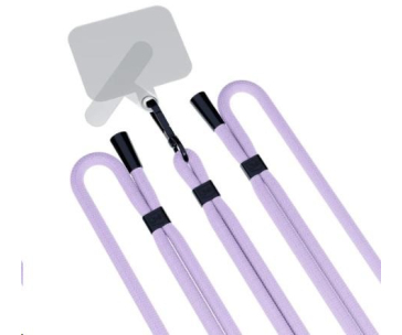 3mk EasyClip Purple (black)