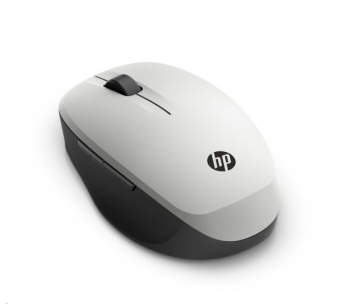 HP Dual Mode Silver Mouse 300 - bluetooth myš, připojení ke dvou PC zároveň