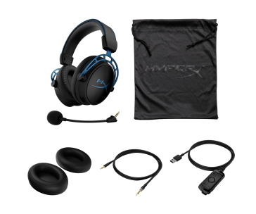 HyperX Cloud Alpha S - Gaming Headset (Black-Blue) (HX-HSCAS-BL/WW) - Sluchátka k PC