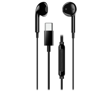 GENIUS sluchátka HS-M365 headset, mikrofon, USB-C, černá