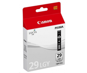 Canon CARTRIDGE PGI-29 LGY světle šedá pro PIXMA PRO-1 (1320 str.)