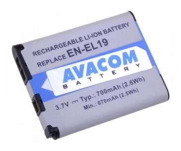 AVACOM Nikon EN-EL19 Li-ion 3.7V 620mAh 2.3Wh