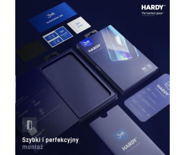 3mk tvrzené sklo Hardy pro Apple iPhone 15 Plus / iPhone 16 Plus