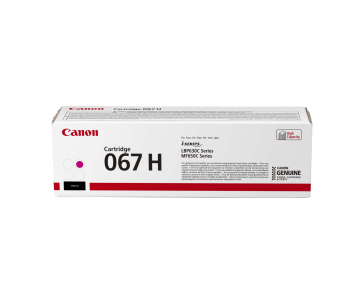 Canon TONER  067H purpurová pro i-SENSYS LBP631Cw, LBP633Cdw, MF651Cw, MF655Cdw, MF657Cdw (2350 str.)