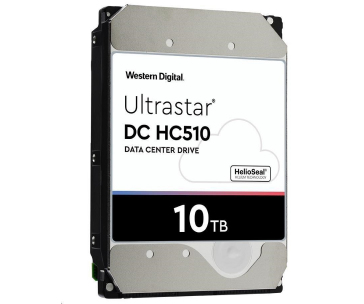 Western Digital Ultrastar® HDD 10TB (HUH721010ALE601) DC HC510 3.5in 26.1MM 256MB 7200RPM SATA 512E SED (GOLD)