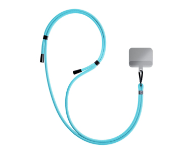 3mk EasyClip Light Blue (black)