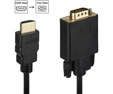 PremiumCord kabel s HDMI na VGA převodníkem, 2m