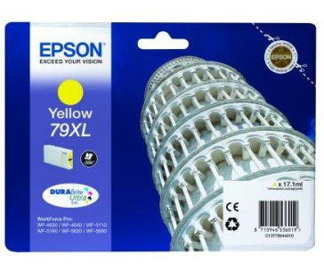 EPSON Ink bar WF-5xxx Series Ink Cartridge "Pisa" 79 XL Yellow (17,1 ml)