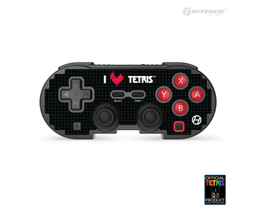 Hyperkin Pixel Art Wireless Bluetooth Controller Official Tetris® Ed. Switch®/PC/Mac®/Android®(Heart Drop)