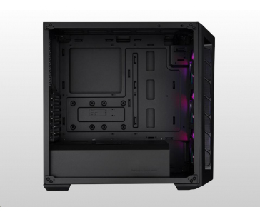 Cooler Master case MasterBox MB511 aRGB, E-ATX, Mid Tower, černá, bez zdroje