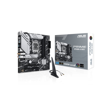 ASUS MB Sc LGA1700 PRIME B760M-A WIFI, Intel B760, 4xDDR5, 1xDP, 2xHDMI, mATX