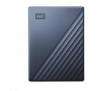 WD My Passport Ultra 4TB, Externí HDD, USB-C 3.0, modrá