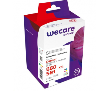 WECARE ARMOR cartridge pro CANON PIXMA TR7550,TR8550,TS6150,TS8150 (K10503W4), černá+CMY,26ml/4x12.2ml