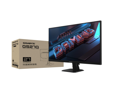 GIGABYTE LCD - 27" Gaming monitor GS27Q, SS IPS, 2560 x 1440 QHD, 165Hz, 1000:1, 300cd/m2, 1ms, 2xHDMI, 1xDP