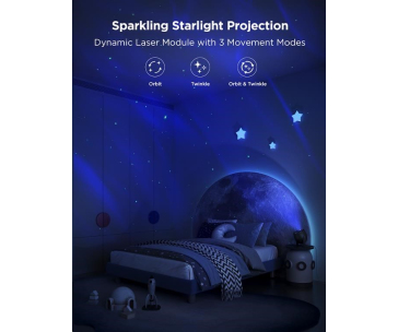 BAZAR - Govee Galaxy Light Projector Pro Matter - Poškozený obal (Komplet)