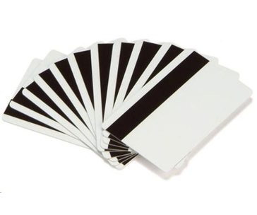 Zebra Plastic card, HiCo, 500pcs.