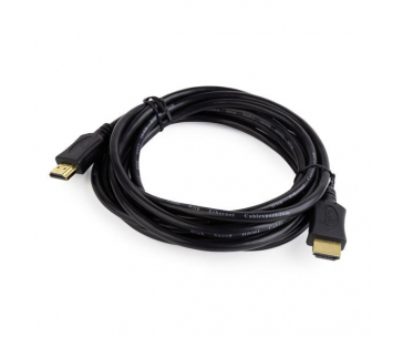 GEMBIRD Kabel HDMI-HDMI 3m, 1.4, M/M stíněný, zlacené kontakty, CCS, ethernet, černý