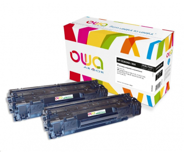 OWA Armor toner pro HP LJ P1002,1100,1102,1103,1104,1106,1108,M1130,1132,1136,1210,1212  2x1600 stran, CE285AD, black