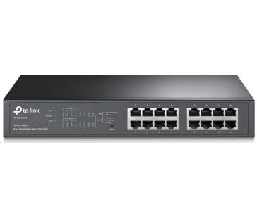 TP-Link Easy Smart switch TL-SG1016PE (16xGbE, 8xPoE+, 150W)