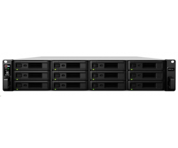 Synology RS3621xs+ RackStation (8C/XeonD-1541/2,1-2,7GHz/8GBRAM/12xSATA/2xUSB3.2/4xGbE/2x10GbE/2xPCIe/RP)