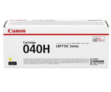 Canon TONER  CRG-040HY žlutá pro i-SENSYS LBP710Cx, LBP712Cx, LBP712Cdn (10000 str.)