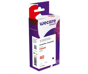 WECARE ARMOR cartridge pro CANON Pixma iP1600/2200, Mp 140/460 (PG-40) černá, 16 ml, 580 str