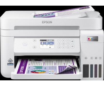 EPSON tiskárna ink EcoTank L6276, 3v1, A4, 1200x4800dpi, 33ppm, USB, Wi-Fi, LAN, bílá