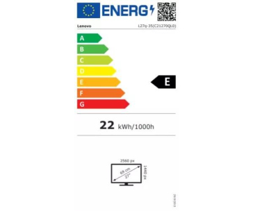 LENOVO LCD L27m-30-27" WLED,1920:1080,16:9,178°/178°,6ms,250 cd/m2,1000:1,HDMI,VGA,PIVOT, VESA,3Y