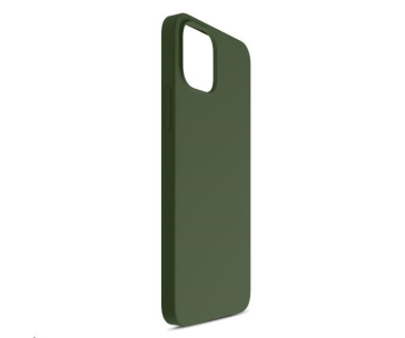 3mk Hardy Silicone MagCase pro Apple iPhone 15, Alphine Green