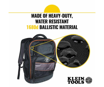 KLEIN TOOLS - Tradesman Pro™ Tool Bag, batoh na nářadí - 25 kapes, kapsa pro 17,3" notebook