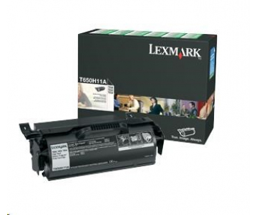 LEXMARK černý toner T650, T652, T654 z programu Lexmark Return