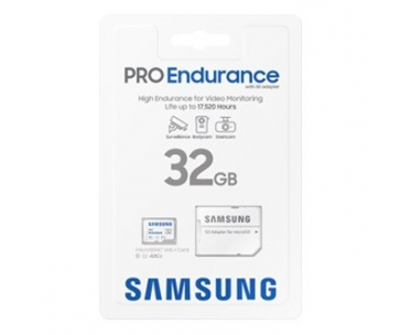 Samsung micro SDXC karta 32GB PRO Endurance + SD adaptér