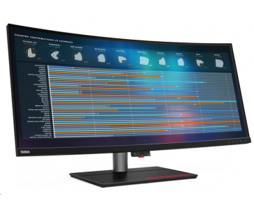 LENOVO LCD P40w - 39.7",IPS,mat,prohnutý,21:9,5120x2160,178/178,4ms,300cd/m2,1000:1,DP,HDMI,RJ45,TB4,USB,VESA,Pivot